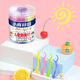 Little Deer Mom Children's Independent Packaging Floss Sticks 100 Plugs/Battery Children's Cleaning and Side Care Ultrafine Floss Sticks