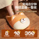 Mondorf Foot Warmer plug-in free bed sleeping foot warmer artifact household electric heater electric shoe cover wireless baby Shiba Inu [skin-friendly foot warmer + explosion-proof liner] wireless foot warmer丨insulation 12H丨skin-friendly removable and washable