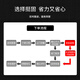 挺固加厚甲级防盗门入户门+防撬防爆安全门子母门+防火岩棉填充＋智能锁人脸识别 氟碳灰 2150*1050【单门，开向可选】 嵌入式全自动人脸识别智能锁