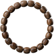 Su Xiaobei natürlicher Dala getrockneter Agarholzschaufel Bracelet Armband Herren 99 sinkend schwarzöl alte Materialkunst Alte buddhistische Perlenarmband Frauen Geschenk DTL9902 (Dala getrockneter Agarholz 9x9mm Eimer Perlen)