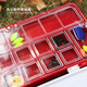Folk artist multifunctional float box line box main line three-in-one fish float box fishing gear box fishing gear fishing supplies