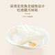 可可萌（COCOME）儿童餐具套装宝宝辅食碗分格盘勺子婴儿水杯仿瓷感四件套礼盒橙色