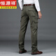 Hengyuanxiang down pantalon les hommes portent épaissis des vêtements de travail multi-sacs à froid blanc et chauds sans sac d'orais