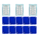 Jingbo Jingxi passt sich an Philips Vakuumreiniger -Filterelement -Zubehör FC9728/FC9732/FC9735 Filternetzfilter Baumwolle 1 Frontfilterelement + 1 Heckfilterelement