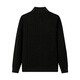 Navigare Italian small sailing antibacterial knitted cardigan men's solid color sweater jacket 1344094501 black XL/52