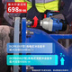 Dongcheng brushless electric impact wrench lithium battery wind cannon auto repair rail steel structure heavy electric board Dongcheng DCPB698 [DCPB698H] 2 electric 6.0Ah + 37 piece set