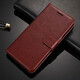 Hongweike Huawei Honor Note10 Mobile Case RVL-AL09 Flip-Fit Leather Case Wallet Card Case 6.95-inch Full-cover Anti-fall Soft Protective Case Classic Leather Case Honor Note10-Black
