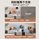 
Mingsheng Home Surveillance Camera Dual Camera Dual Picture with Night Vision Panoramic 360 Degree No Dead Near Intercom Indoor and Outdoor Globe Monitor AI Humanoid Tracking