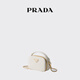 PRADA/Prada gift women's Saffiano cow leather mini small bag shoulder bag women's bag white