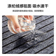 Made in Tokyo, seven-stripe kitchen floor mat, waterproof, oil-proof, scrubbable, dirt-resistant, non-slip, household 50*80+50*160cm set