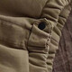 Lino de algodón Zimu Otoño e Invierno, cintura elástica versátil Long Velvet pantalones casuales engrosados ​​1392 Khaki 3xl (recomendado 140-150 Jin [Jin iguala 0.5 kg])