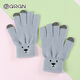 Glovos GGN para mujeres Guantes de lana de peluche en espesas de invierno