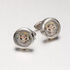 
KFLK high-end shirt cufflinks sleeve nails men's shirt business movement mechanical French cuff button nails metal Cfflinks F885 gold