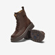 Botas de Bata Martin para el centro comercial de invierno para mujeres New Cow Wide British British British Boots Versátiles Boots AGC41DD4 Marrón Color - Single 37