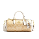 Coach (Coach) [618 Erster Kauf] Frauenbag Neues Produkt Lacey Series Klassische altmodische Tassel-Tag-Stifthalter-Tasche Crossbody CK689 Khaki White IMDQC