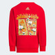 
Adidas (adidas) Shengdao trend, teenagers, men and women, sports and casual round neck sweatshirt thickened pullover JF3883 size 104