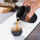
CLCEY light luxury high-end cup cover cup protective cover cup anti-scalding ring glass cup anti-scalding sleeve heat insulation cover anti-slip anti-scalding cup ring brown wood cover 6624 models