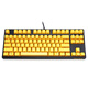 FiLCO (FILCO) 87-key Ninja Saint-Hand Second Generation Mechanical Keyboard Side-engraved Wired Cherry Axis Game Keyboard Color Limited Edition Gold Red Axis