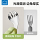 Lock and Lock complementary feeding spoon baby learning to eat training spoon stainless steel independent feeding spoon children over one year old fork and spoon set