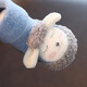 Rabbit Big Wen Baby Shoes 0-1 Years Spring and Autumn Soft Sole Toddler Shoes to Prevent Loss of Newborn Baby 0-6-12 Months Shoes and Socks Not Falling Blue Sheep Shoes and Socks 1 pair, average size, inner length 12.0cm (0-12 Months is recommended)