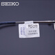 Cadre de lunettes Seiko, Cadre de lunettes complètes commerciales pour hommes, titane pur, myopie et verres, cadre d'objectif en titane ultra-léger, H01046, Silver 02 Single Frame (avec boîtier miroir de boîtier miroir)