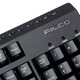 Fielco 104-key dual-mode Saint Hand 3 Generation Mechanical Keyboard Bluetooth Wireless Cherry Cherry Axis Gaming Keyboard Bluetooth (version 5.1) Black Tea Axis