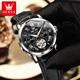 OLEVS Swiss certified brand watch men's fully automatic mechanical watch multi-function luminous waterproof business national watch birthday gift