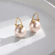 Idel's high-end earrings queen style niche imitation large pearl earrings stud earring buckle 2025 new trend E0628 gold_champagne gold earrings