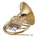 
Golden sound horn B-flat four-key single-row student professional grade beginner playing musical instrument paint gold JYFH-E120