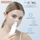 Jindao ultrasonic peeling machine, beauty instrument, household acne meter, face scraper, blackhead scraper, suction device, pore cleaner, classic peeling machine KD8023, white