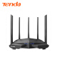 Tenda Tenda router Gigabit AC1200M home wireless 5G dual-band Wi-FiAC11 dual Gigabit wall-penetrating enhanced routing supports IPv6