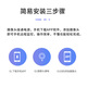 宏闪（HonGshan）无线家用双向视频通话摄像头WiFi手机远程监控器360度带夜视全景无死角室内高清可视频对话