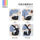 Bebebus Taburete de cintura Strap delantero Abrazo Abogado Absorción ABSOBLE ABSOMBRA FUTRA TEMPORAS UNIVERSAL CORTE DE NIÑOS LIGE LIGHTAJE Modelo de oro negro 3.1 1 Toalla de saliva