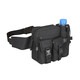 Mobile Phone Waist Bag Leg Bag Outdoor Multifunctional Mobile Tactical Waist Bag Travel Mountaineering Tool Bag Water Bottle Shoulder Bag Cycling Fishing Lure Bag Chest Bag Detachable Leg Bag Lure Bag Black