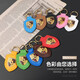 
Big Wa Country Porsche Key Chain Shield Cayenne Macan718Panamera911Taycan Key Chain Ring Buckle Black