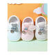 Midur 0-1 year old newborn baby shoes for men and women in spring and autumn cotton thin cotton soft sole non-slip beef tendon sole does not fall off toddler shoes 2 blue double heart (cloth sole shoes) 11.5 M inner length 11.5cm recommended for June-December
