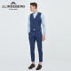 J.Lindeberg shopping mall same style business suit vest vest imported men's spring and summer 5191TW501OS2 medium blue 175/96A (48)