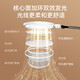 Childsight full spectrum LED eye protection floor lamp Children's student piano lamp Living room bedroom vertical reading bedside table lamp [Soft light diffusing surface ring dual light source] FH701A-D