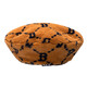 MLB official imitation lamb velvet beret for men and women, spring style presbyopic casual sports hat 3ACBMF126 Boston/Dark Beige S