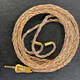 Line -Künstler Angel Kiss IE900 IE600 Kopfhörer ausgeglichene Linie MMCX -Schnittstelle 0.78 2Pin HD800S M9 Flaggschiff Modell Sterling Silber Gold Plattiert + Kupfer Earphone Upgraded Kabel Xielantu 2. Generation/Shuer 846 2,5 mm Balance Head