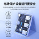 
Green Network (UGREEN) USB3.0 splitter dock high-speed 4-port dock HUB hub computer one drag four with power supply port black-USB3.0 hub type-c power supply CM688 0.5 meters