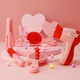 Shantou linun cosmetic box toys girl princess simulation house joule set girl baby baby 3-6 ans 5+ magic 856 maquage box box salon set + magic miroir + pirate