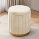 Mu Hanyue Makeup Stool Ins Internet celebrity round stool bedroom modern simple storage makeup chair low stool dressing table stool