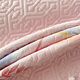 Jieliya GRACE tatami bed cover pure cotton 100% cotton bed sheet with lace clamped cotton quilted kang cover is large size thickened and non-slip K691 [other sizes can be customized] (2 meters + sag 40 cm) * 2.4 meters