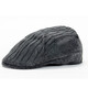 Kingtrip Beret Men's British Cotton и льняная шляпа Tide Spring и лето Тонкая простая повседневная передняя шляпа Универсальная бейсболка сетка белый размер одиночного размера