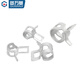 Guwankidacro Elastic Blamp en acier ceinture cerceau à ressort à ressort en acier à eau Pipe d'huile de tuyau 65 Clamp en acier manganèse Q673 Pince de tuyau M19X10X1 [10 pièces]