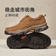 骆驼牌 休闲运动男鞋复古牛皮工装鞋厚底时尚百搭 P14A307615 驼色 40