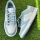 Nike (Nike) [extrem Versand] Dunk Low Women/Teen GS Retro Low Top Casual Board Schuhe DH9765-401 Blue 36