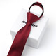 KingTrip Zipper Tie Tie Men's Knot gratis para la boda de la boda de negocios El mejor hombre Fácil de tirar de la versión estrecha de la cola de corbata de la corbata juvenil Silver Z17