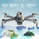 Sky Eagle Sky Eagle S20 UAV 360 Hindernisvermeidung Drei-Achsen-Gimbal-Fernbedienung professioneller Luftaufnahme mit hoher Definition Automatische Positionierung Return Hindernisvermeidung Modell 800 High + 20 Kilometer lang + automatische Rückreise Drei Batterien 144 Minuten [Free Exchange + Multi-Ladekabel senden]